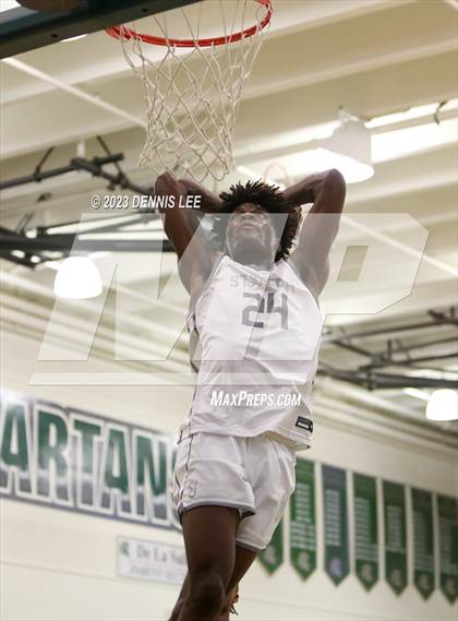 Thumbnail 3 in Modesto Christian vs. St. Joseph (MLK Classic @ De La Salle) photogallery.