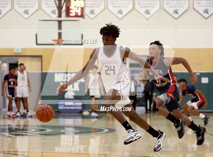 Thumbnail 2 in Modesto Christian vs. St. Joseph (MLK Classic @ De La Salle) photogallery.
