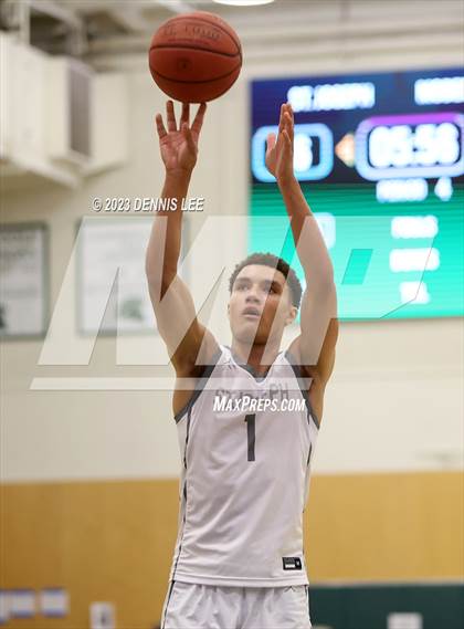 Thumbnail 1 in Modesto Christian vs. St. Joseph (MLK Classic @ De La Salle) photogallery.