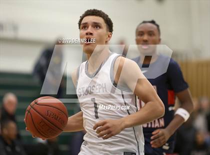 Thumbnail 3 in Modesto Christian vs. St. Joseph (MLK Classic @ De La Salle) photogallery.