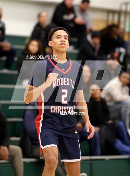 Thumbnail 1 in Modesto Christian vs. St. Joseph (MLK Classic @ De La Salle) photogallery.
