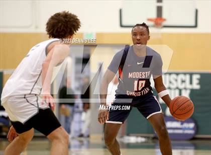 Thumbnail 3 in Modesto Christian vs. St. Joseph (MLK Classic @ De La Salle) photogallery.