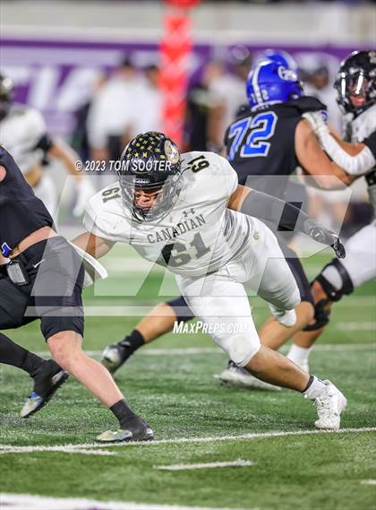 Thumbnail 3 in Canadian @ Gunter (UIL Football 3A D2 Semifinal) photogallery.
