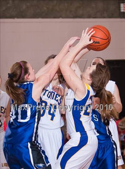Thumbnail 3 in Living Stones Christian vs Clear Lake Christian (Living Stones Tournament) photogallery.
