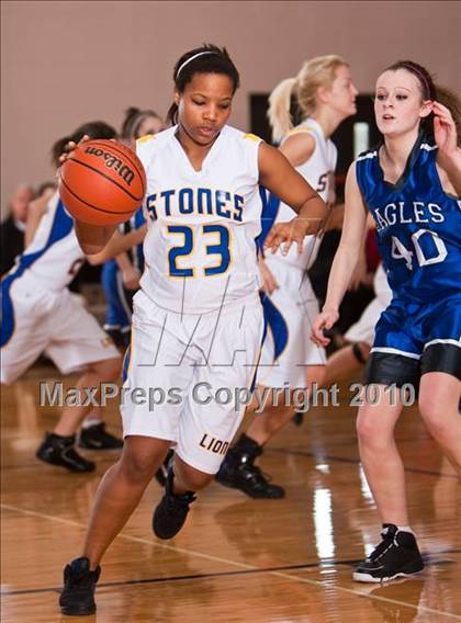 Thumbnail 2 in Living Stones Christian vs Clear Lake Christian (Living Stones Tournament) photogallery.