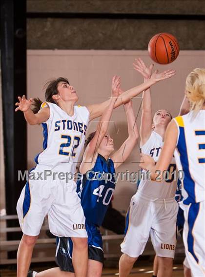 Thumbnail 1 in Living Stones Christian vs Clear Lake Christian (Living Stones Tournament) photogallery.