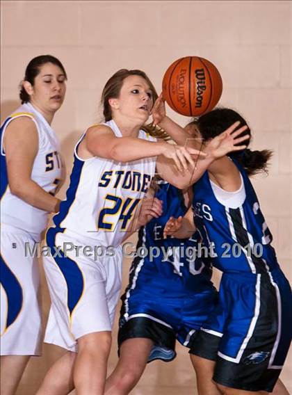 Thumbnail 2 in Living Stones Christian vs Clear Lake Christian (Living Stones Tournament) photogallery.