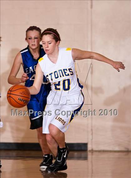 Thumbnail 1 in Living Stones Christian vs Clear Lake Christian (Living Stones Tournament) photogallery.