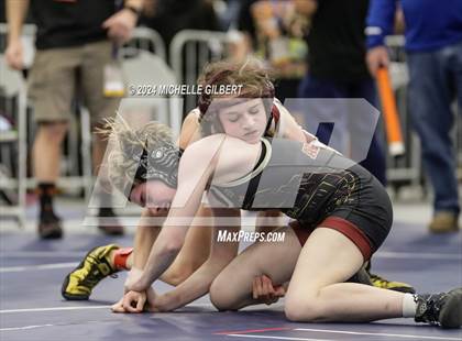 Thumbnail 2 in NYSPHSAA Girls Wrestling Invitational Wrestlebacks  photogallery.