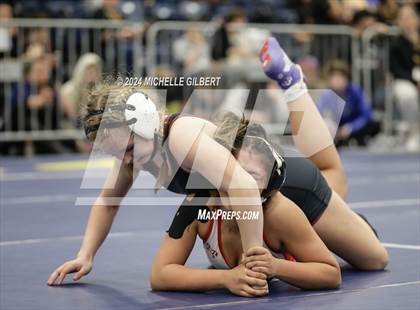 Thumbnail 2 in NYSPHSAA Girls Wrestling Invitational Wrestlebacks  photogallery.