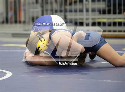 Thumbnail 2 in NYSPHSAA Girls Wrestling Invitational Wrestlebacks  photogallery.