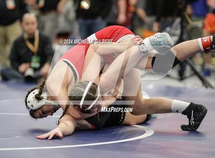 Thumbnail 2 in NYSPHSAA Girls Wrestling Invitational Wrestlebacks  photogallery.