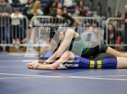 Thumbnail 2 in NYSPHSAA Girls Wrestling Invitational Wrestlebacks  photogallery.
