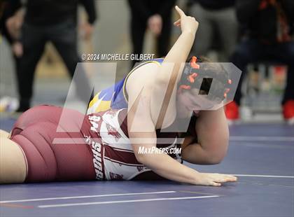 Thumbnail 2 in NYSPHSAA Girls Wrestling Invitational Wrestlebacks  photogallery.
