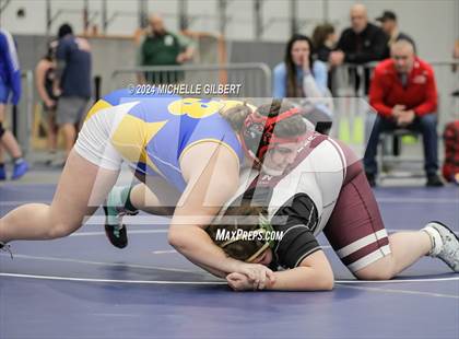 Thumbnail 2 in NYSPHSAA Girls Wrestling Invitational Wrestlebacks  photogallery.