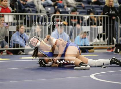 Thumbnail 2 in NYSPHSAA Girls Wrestling Invitational Wrestlebacks  photogallery.