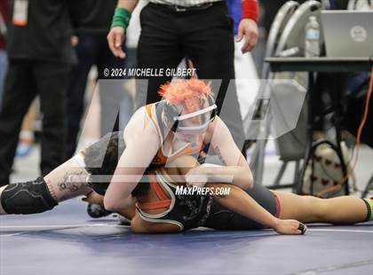 Thumbnail 2 in NYSPHSAA Girls Wrestling Invitational Wrestlebacks  photogallery.