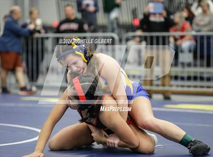 Thumbnail 2 in NYSPHSAA Girls Wrestling Invitational Wrestlebacks  photogallery.