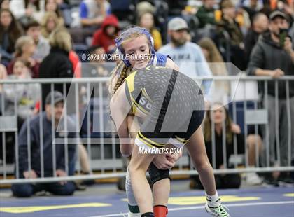 Thumbnail 1 in NYSPHSAA Girls Wrestling Invitational Wrestlebacks  photogallery.