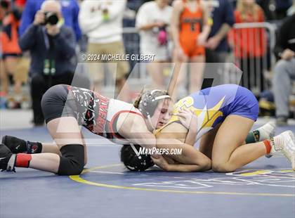 Thumbnail 2 in NYSPHSAA Girls Wrestling Invitational Wrestlebacks  photogallery.