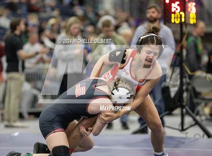 Thumbnail 2 in NYSPHSAA Girls Wrestling Invitational Wrestlebacks  photogallery.