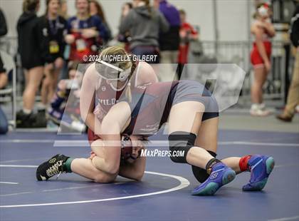 Thumbnail 2 in NYSPHSAA Girls Wrestling Invitational Wrestlebacks  photogallery.