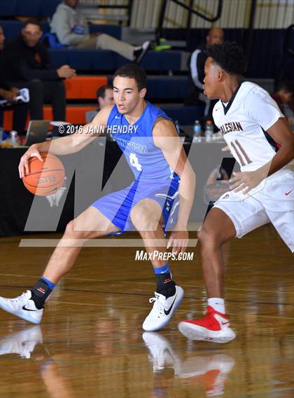Thumbnail 1 in Salesian College Preparatory vs. Bingham (Tarkanian Classic) photogallery.