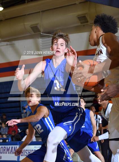 Thumbnail 1 in Salesian College Preparatory vs. Bingham (Tarkanian Classic) photogallery.