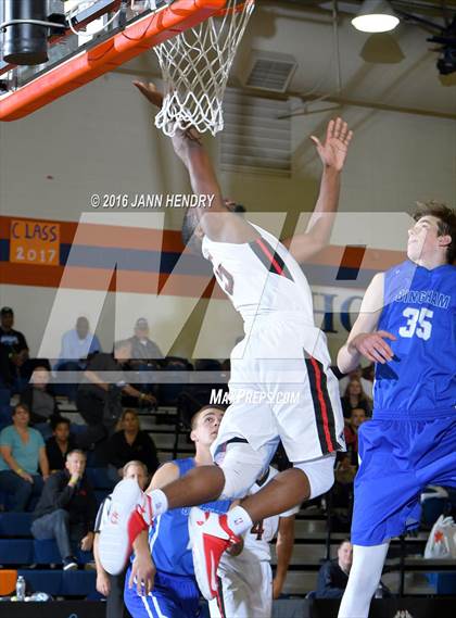 Thumbnail 1 in Salesian College Preparatory vs. Bingham (Tarkanian Classic) photogallery.