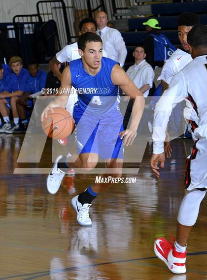 Thumbnail 1 in Salesian College Preparatory vs. Bingham (Tarkanian Classic) photogallery.