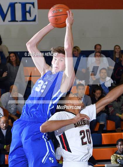 Thumbnail 3 in Salesian College Preparatory vs. Bingham (Tarkanian Classic) photogallery.
