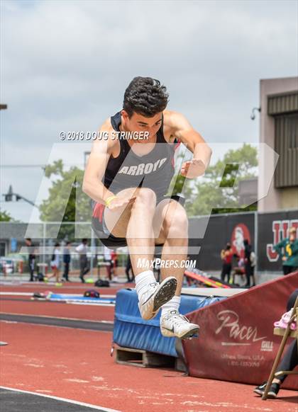 Thumbnail 1 in CIF NCS BayShore Area Track Meet (Boys Track and Field Events) photogallery.