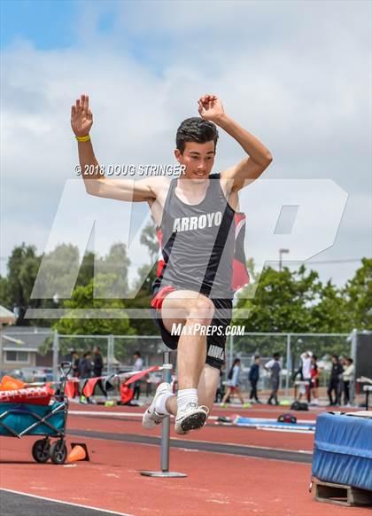 Thumbnail 2 in CIF NCS BayShore Area Track Meet (Boys Track and Field Events) photogallery.