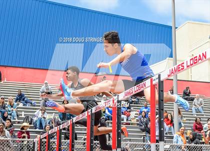 Thumbnail 1 in CIF NCS BayShore Area Track Meet (Boys Track and Field Events) photogallery.