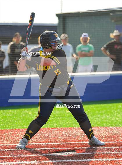 Thumbnail 2 in Burnet vs Liberty (UIL 4A Reg III Semifinal) photogallery.