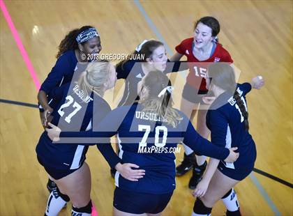 Thumbnail 2 in Ursuline Academy vs Academy of the Sacred Heart (Catholic League Tournament) photogallery.
