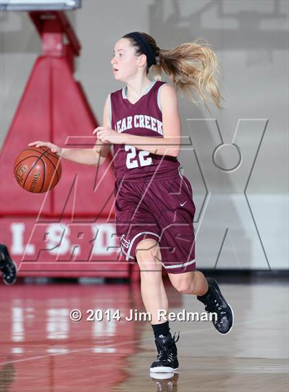 Thumbnail 3 in Clear Creek vs. Cypress Falls (McDonald's Texas Invitational) photogallery.