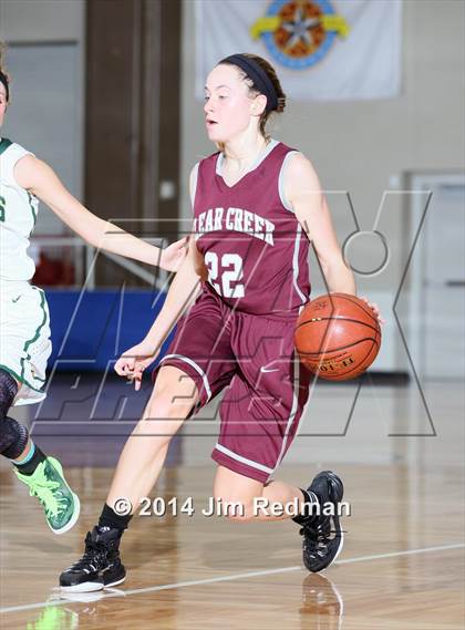 Thumbnail 3 in Clear Creek vs. Cypress Falls (McDonald's Texas Invitational) photogallery.