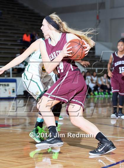 Thumbnail 3 in Clear Creek vs. Cypress Falls (McDonald's Texas Invitational) photogallery.