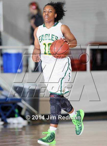 Thumbnail 1 in Clear Creek vs. Cypress Falls (McDonald's Texas Invitational) photogallery.