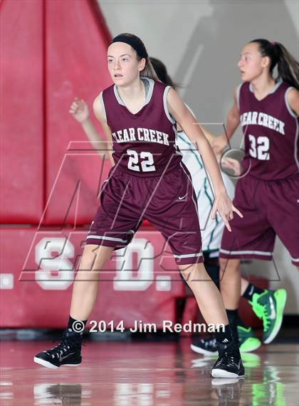 Thumbnail 1 in Clear Creek vs. Cypress Falls (McDonald's Texas Invitational) photogallery.