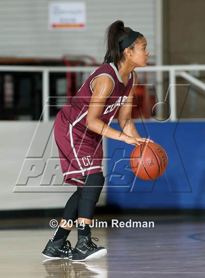 Thumbnail 3 in Clear Creek vs. Cypress Falls (McDonald's Texas Invitational) photogallery.