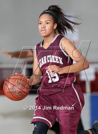 Thumbnail 3 in Clear Creek vs. Cypress Falls (McDonald's Texas Invitational) photogallery.