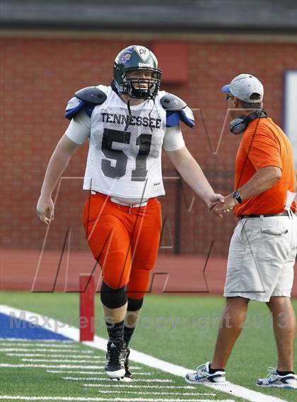 Thumbnail 2 in Tennessee vs. Georgia (All-Star Game) photogallery.