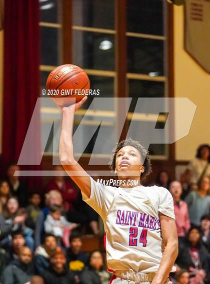 Thumbnail 2 in Saint Mary's vs. Healdsburg (CIF NCS D4 Quarterfinal) photogallery.