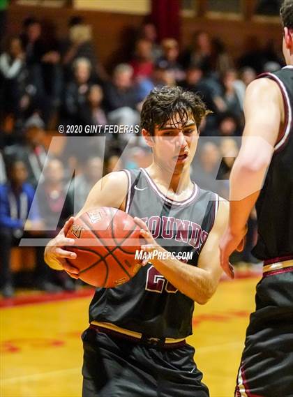 Thumbnail 3 in Saint Mary's vs. Healdsburg (CIF NCS D4 Quarterfinal) photogallery.