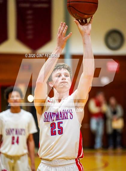 Thumbnail 3 in Saint Mary's vs. Healdsburg (CIF NCS D4 Quarterfinal) photogallery.