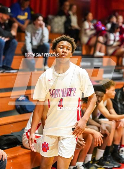 Thumbnail 2 in Saint Mary's vs. Healdsburg (CIF NCS D4 Quarterfinal) photogallery.