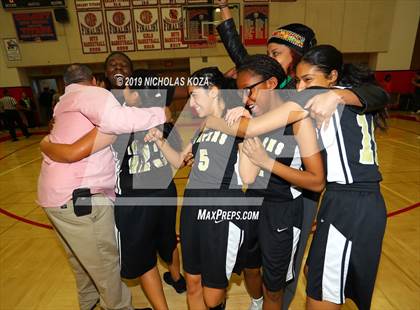 Thumbnail 2 in Bloomington Christian vs. Bishop Conaty-Loretto (CIF SS D5A Finals) photogallery.