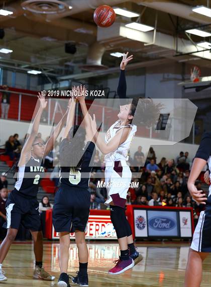 Thumbnail 1 in Bloomington Christian vs. Bishop Conaty-Loretto (CIF SS D5A Finals) photogallery.